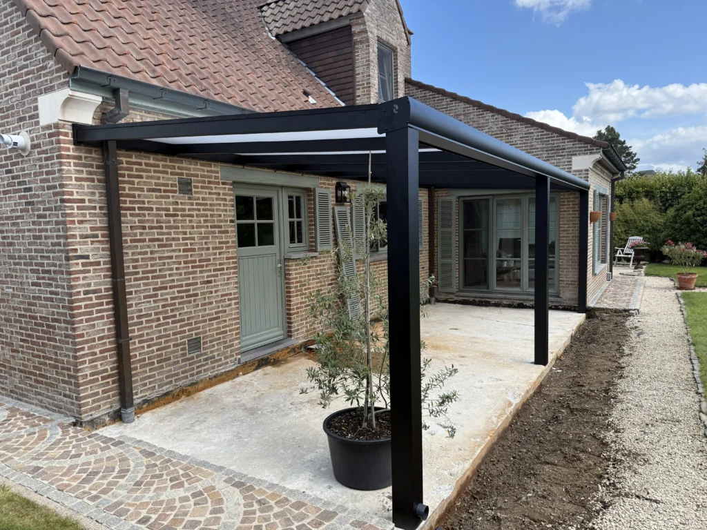 Polycarbonaat veranda van AluSolutions