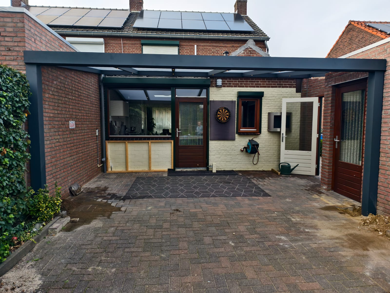 Polycarbonaat veranda van AluSolutions